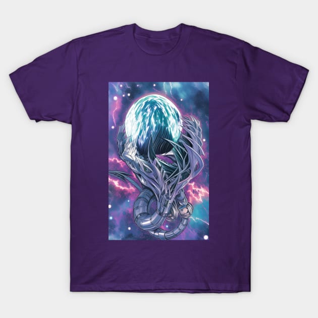 Space Snake T-Shirt by The Birth Of Optima